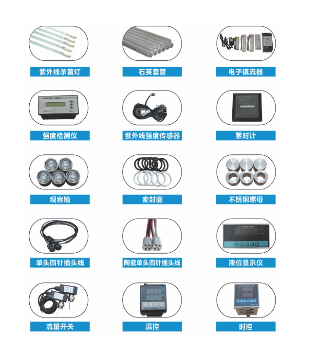 紫外线配件
